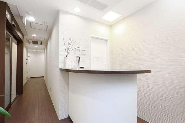 プレシャスクリニック自由が丘の受付