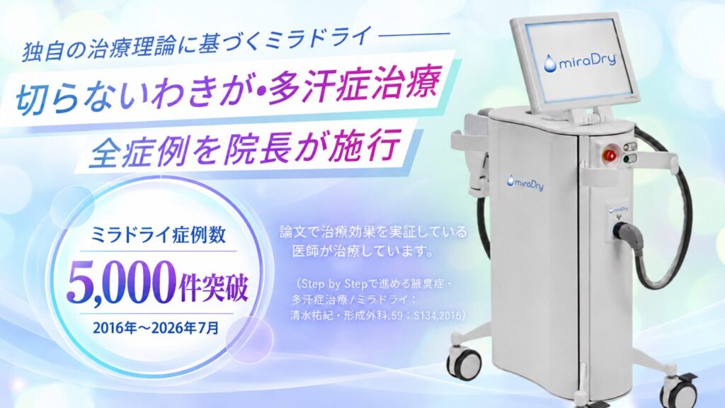 ミラドライ5000件